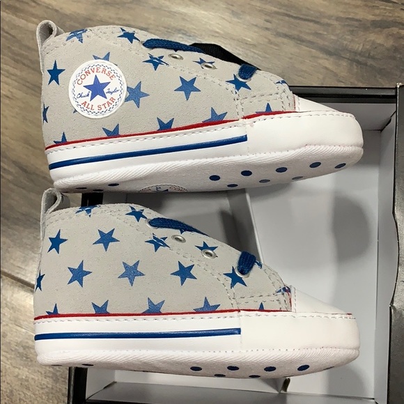 CONVERSE CTAS FIRST STAR HI ASH GREY/COU - Picture 7 of 16